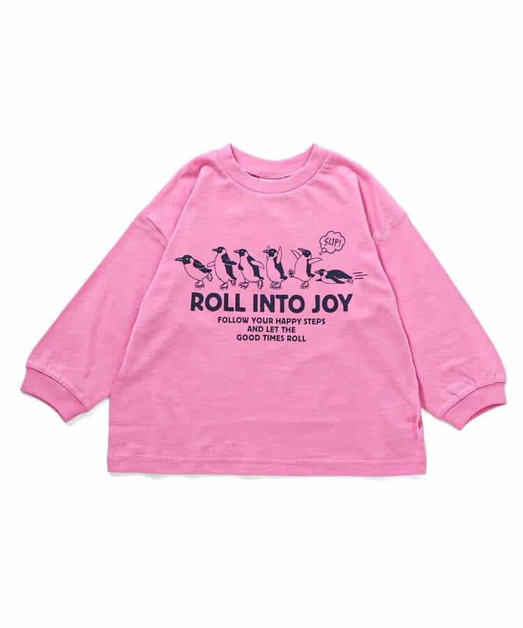 WEB限定  ゆったりシルエットグラフィックバリエーション長袖Tシャツ_982009