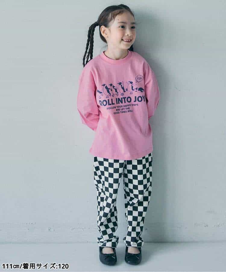 WEB限定  ゆったりシルエットグラフィックバリエーション長袖Tシャツ_982010