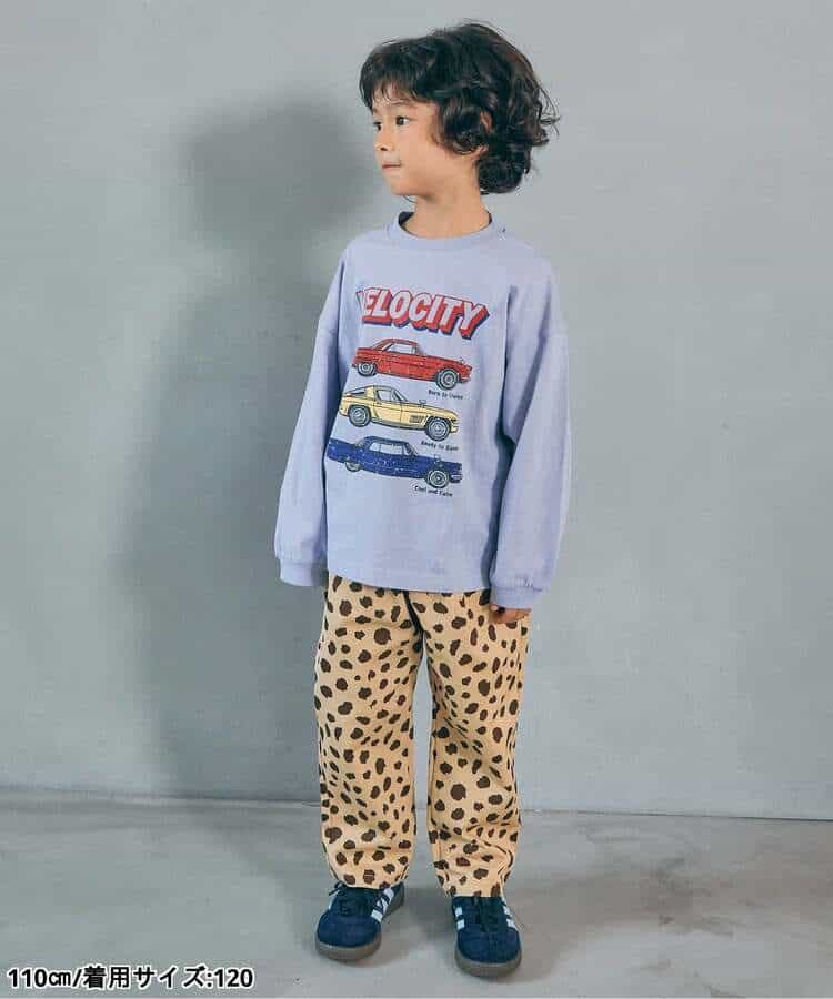 WEB限定  ゆったりシルエットグラフィックバリエーション長袖Tシャツ_982013