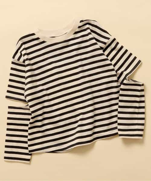 ★SALE★WEB限定 袖カットロンT