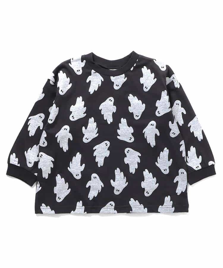 WEB限定  総柄プリントTシャツ_986740