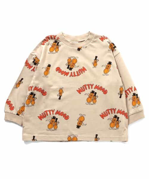WEB限定  総柄プリントTシャツ
