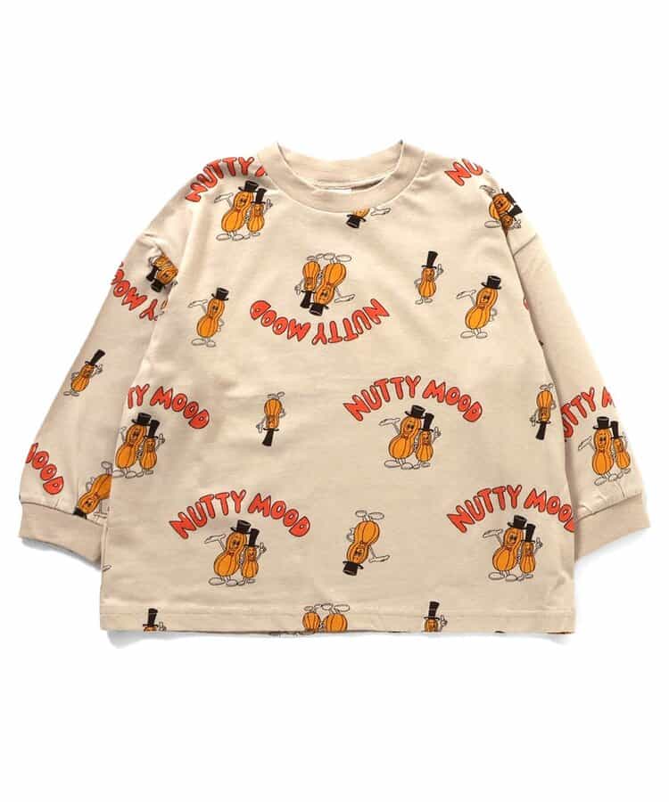 WEB限定  総柄プリントTシャツ_942039