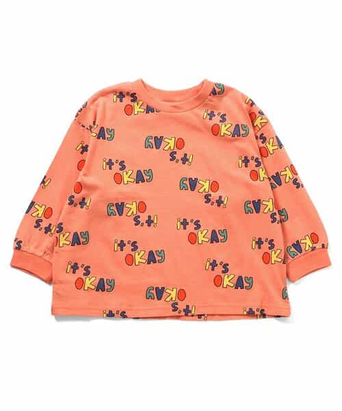 WEB限定  総柄プリントTシャツ