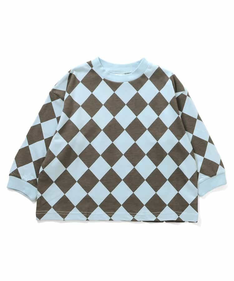 WEB限定  総柄プリントTシャツ