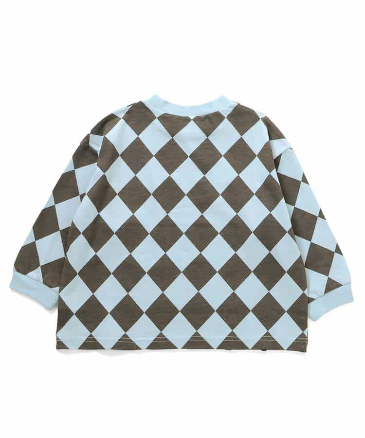 WEB限定  総柄プリントTシャツ_986757