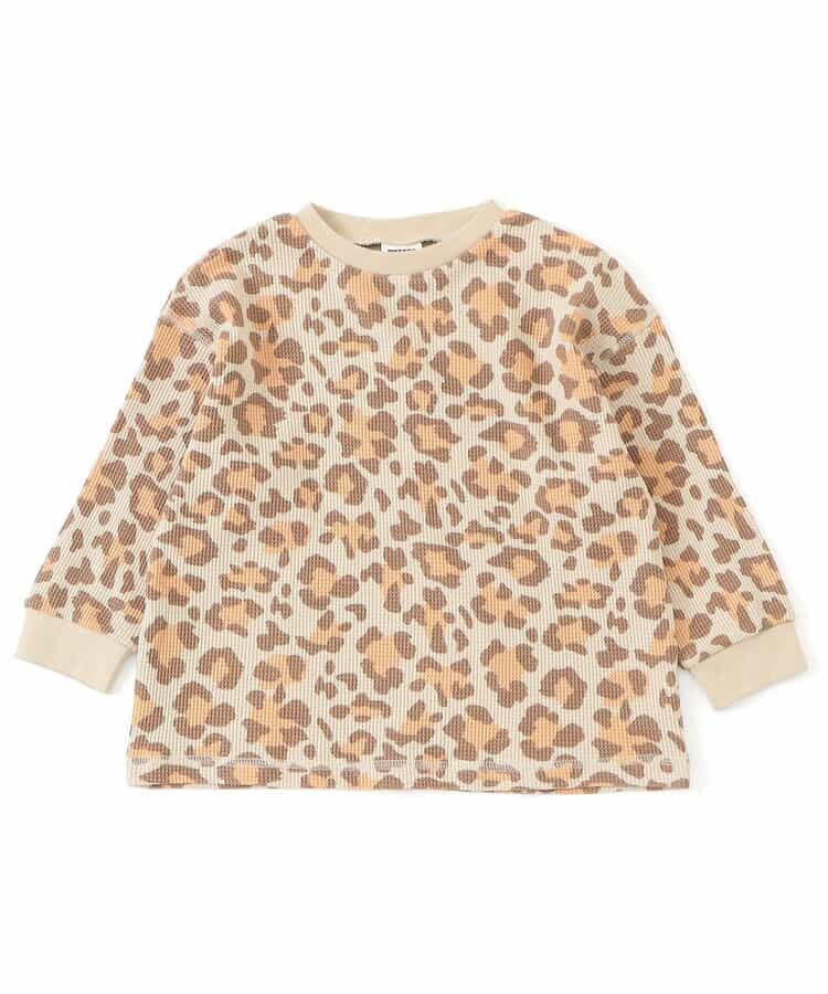WEB限定  総柄＆ロゴワッフルTシャツ_948964