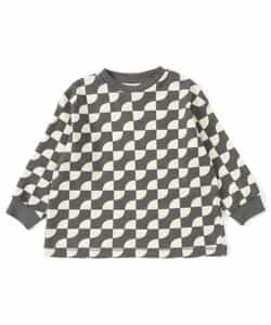 WEB限定  総柄＆ロゴワッフルTシャツ_948971