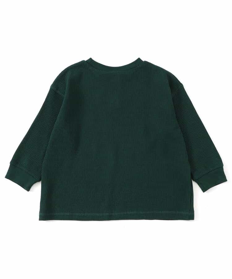 WEB限定  総柄＆ロゴワッフルTシャツ_948974