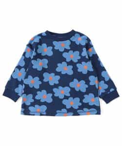 WEB限定  総柄＆ロゴワッフルTシャツ_948975