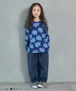 WEB限定  総柄＆ロゴワッフルTシャツ_948976