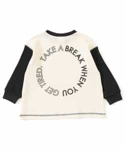 WEB限定  総柄＆ロゴワッフルTシャツ_948963