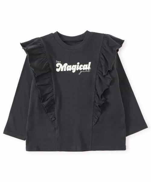 WEB限定 フリル長袖Tシャツ
