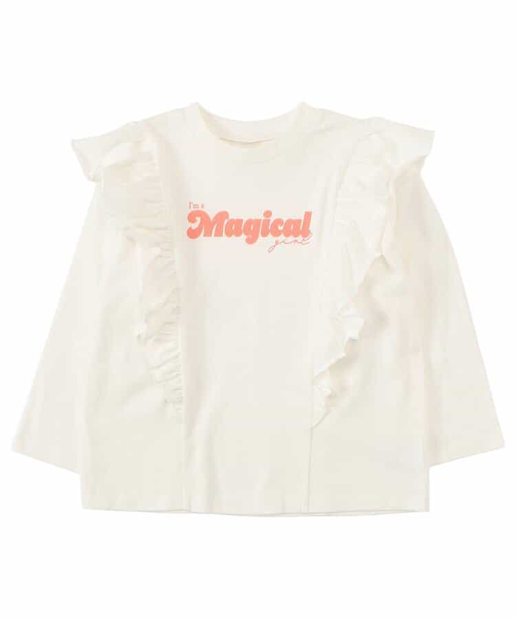 WEB限定 フリル長袖Tシャツ
