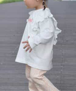 ★タイムセール★WEB限定 フリル長袖Tシャツ