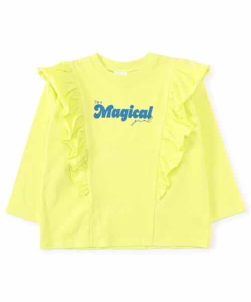 WEB限定 フリル長袖Tシャツ