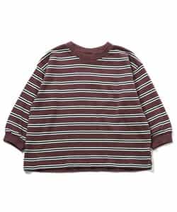 WEB限定  ゆったりシルエット無地・ボーダーTシャツ_843997