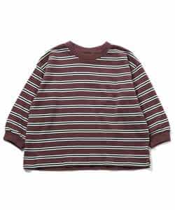 WEB限定  ゆったりシルエット無地・ボーダーTシャツ_946838