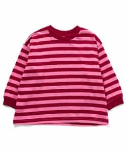 WEB限定  ゆったりシルエット無地・ボーダーTシャツ_844002