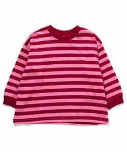 WEB限定  ゆったりシルエット無地・ボーダーTシャツ_946851