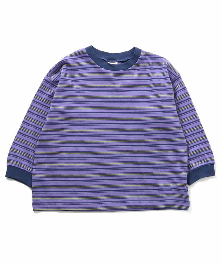 WEB限定  ゆったりシルエット無地・ボーダーTシャツ