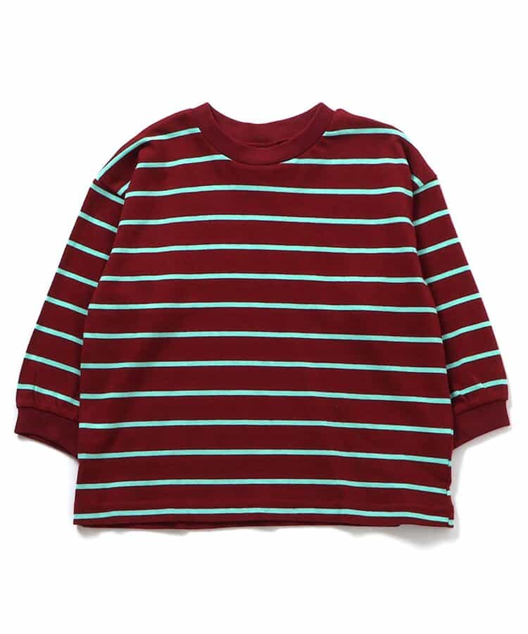 WEB限定  ゆったりシルエット無地・ボーダーTシャツ