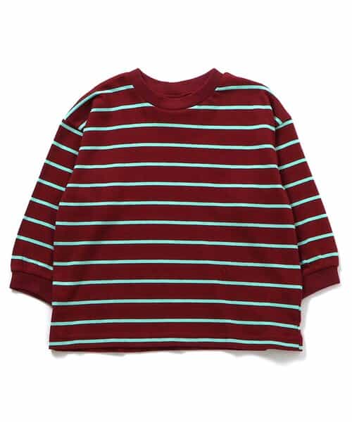 WEB限定  ゆったりシルエット無地・ボーダーTシャツ