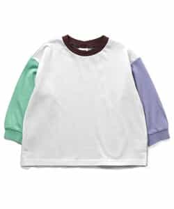 WEB限定  ゆったりシルエット無地・ボーダーTシャツ_844005