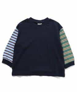 WEB限定  ゆったりシルエット無地・ボーダーTシャツ_946864