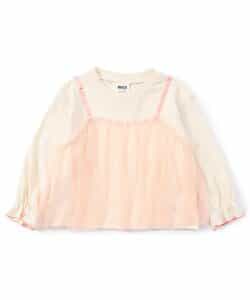 WEB限定  チュールレイヤードTシャツ_924781