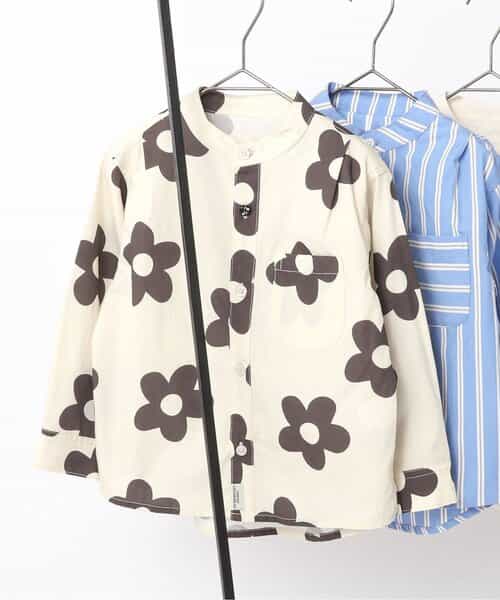 ★SALE★【リンク】ノーカラーシャツ