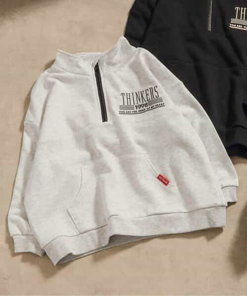 B NEWJACK ハーフジップトレーナー(セットアップ可)