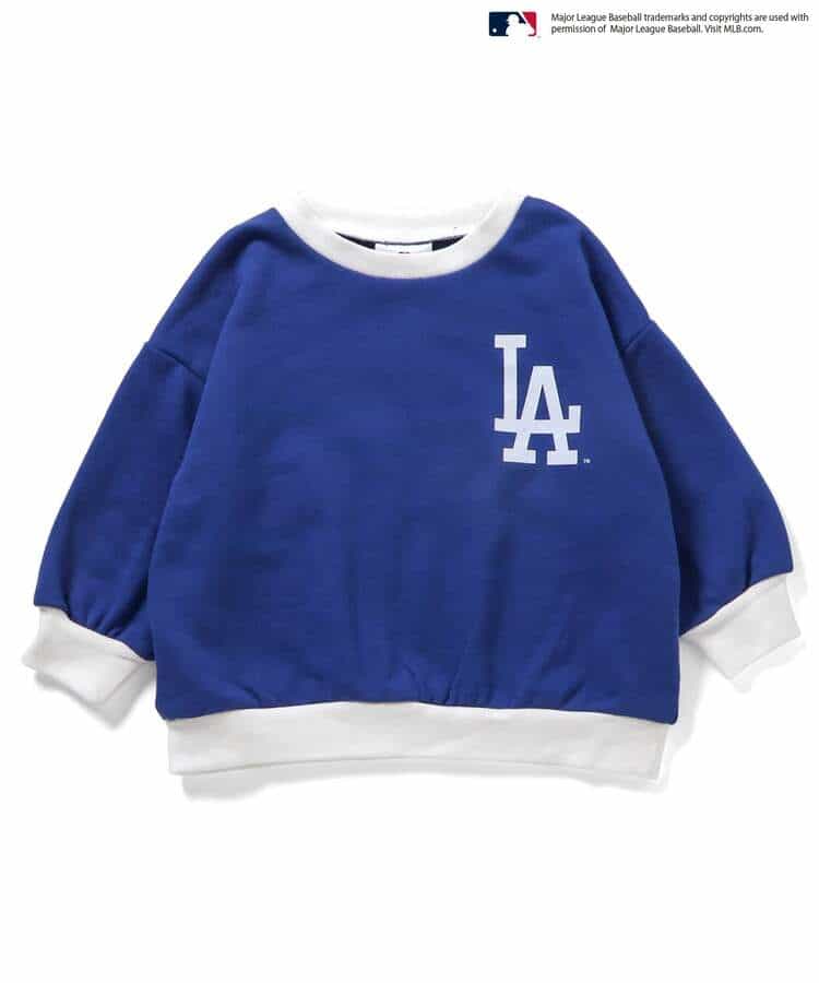 WEB限定 【MLB】バックプリントBIGロゴトレーナー(キッズ)_996234