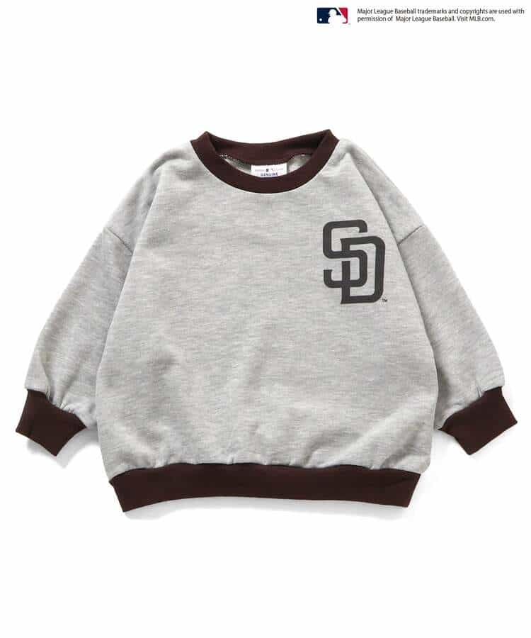 WEB限定 【MLB】バックプリントBIGロゴトレーナー(キッズ)_996236