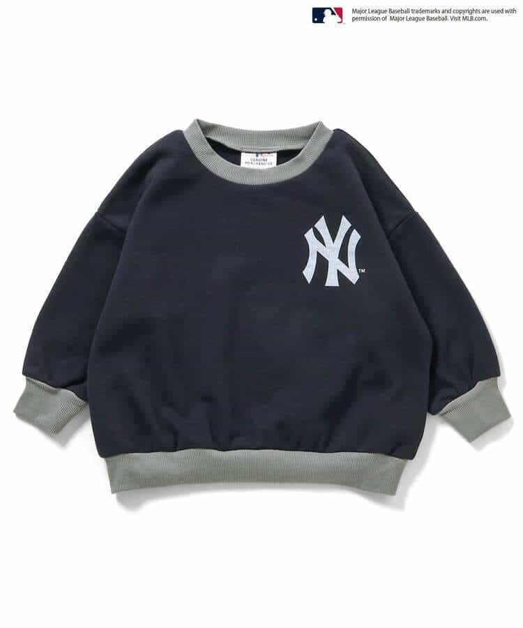 WEB限定 【MLB】バックプリントBIGロゴトレーナー(キッズ)_996238