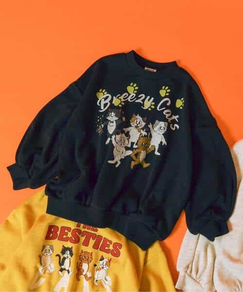 【リンク】BREEZY CATS にゃんシーントレーナー(キッズ)
