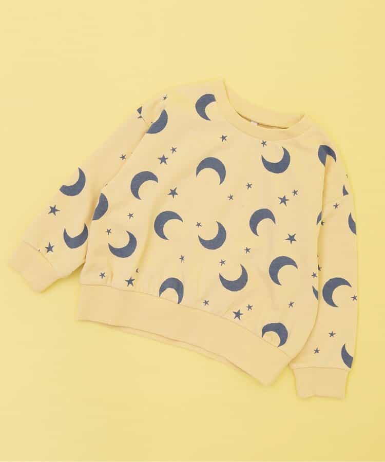 WEB限定  レトロ総柄トレーナー