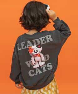 BREEZY CATS バックロゴ転写トレーナー_974481