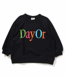WEB限定 【DayOr】ロゴプリント裏毛トレーナー_1009781
