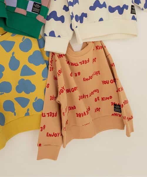 WEB限定 バリエーション総柄トレーナー