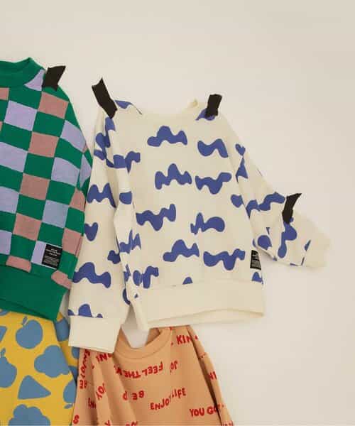 WEB限定 バリエーション総柄トレーナー