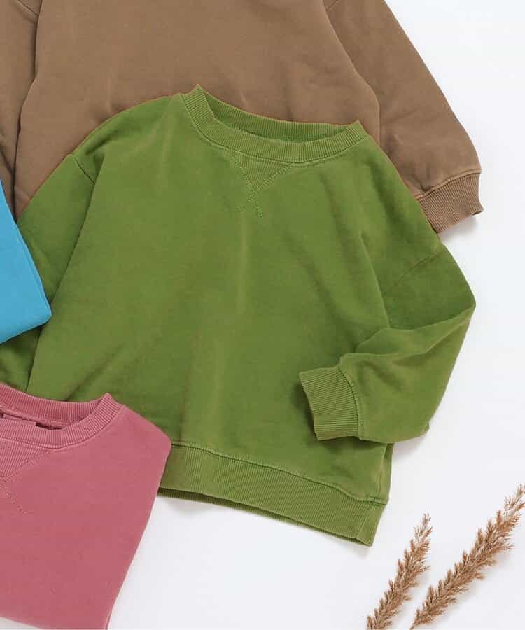 カラバリ製品染めトレーナー