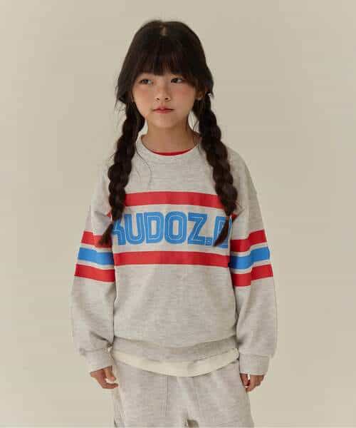 WEB限定  KUDOZ.B ロゴライントレーナー