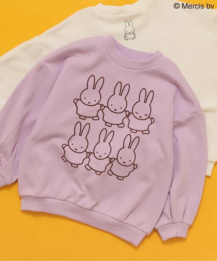 WEB限定  miffyグラフィックトレーナー
