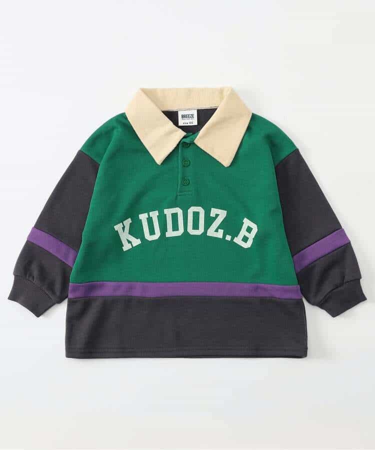 WEB限定  KUDOZ.B ラガーポロシャツ風トレーナー_969793
