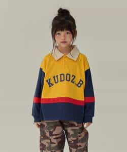 WEB限定  KUDOZ.B ラガーポロシャツ風トレーナー_969792