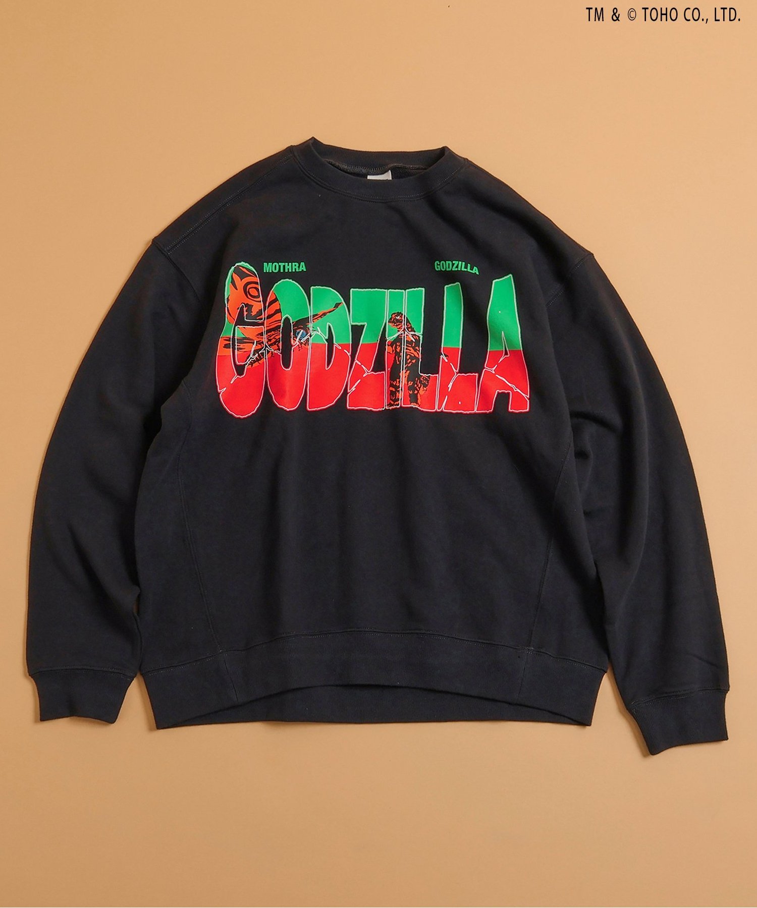 ゴジラ】 蓄光刺繍リバーシブルスカジャン（大人サイズ）（J516915