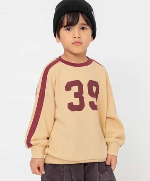 WEB限定  ナンバリング袖ライントレーナー