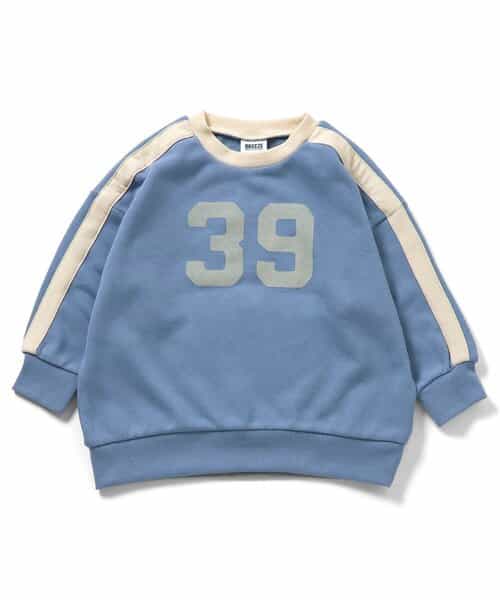 WEB限定  ナンバリング袖ライントレーナー