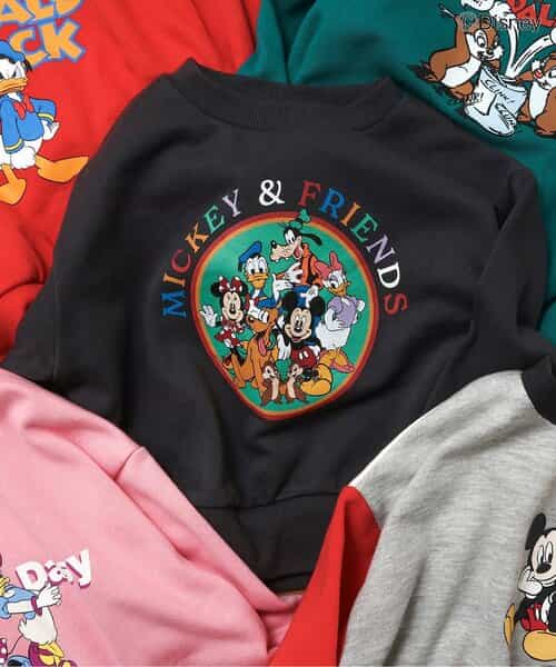 Disney トレーナー スウェット 「DISNEY/ディズニー」フリース